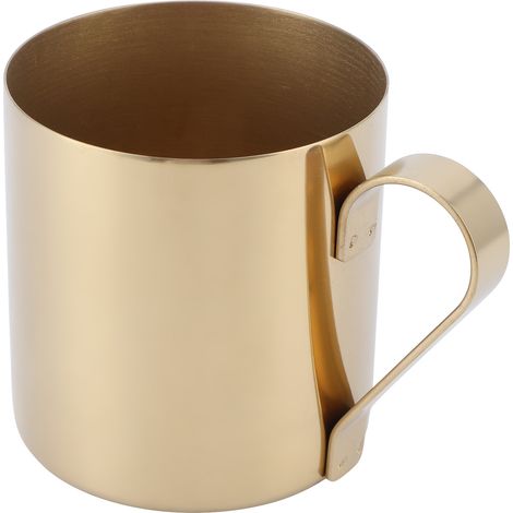 Mug à cocktail en acier inoxydable - 400 ml - Verres de bar dorés