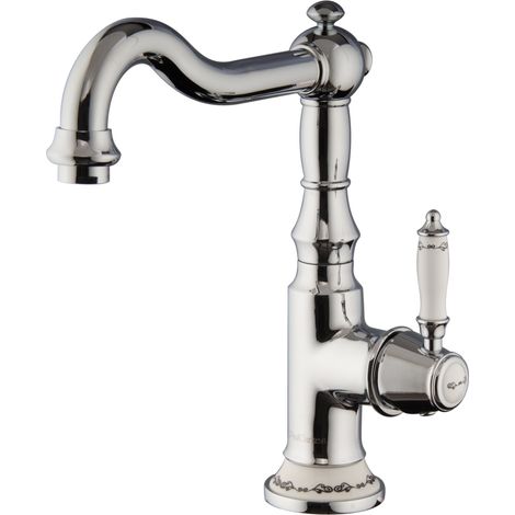 PaulGurkes Nostalgie Waschtischarmatur / Küchenarmatur im Retrodesign