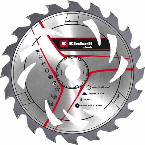KWB Lame circulaire 150x16mm,20dts