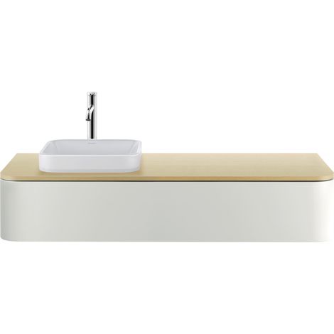 Duravit Happy D.2 Plus Évier à poser, 400x400 mm, rectifié, sans (1/5)