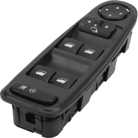 Zoternen Auto Fensterheber Schalter, Auto Fensterheber Hauptschalter Fensterheberschalter 96639383ZD Ersatz für C4 GRAND PICASSO (1/5)
