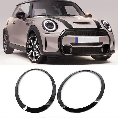 Bague décorative de phare pour MINI F55 F56 F57 (2013-2017) - Référence : 51712355791 (1/4)