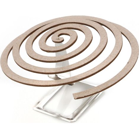 Orphea, Spirali ad Azione Insetticida e Zanzaricida, Adatto per Ambienti Aperti e Semiaperti, in Fibre 100% vegetali, Efficaci fino a 4 ore, Confezione da 10 Spirali