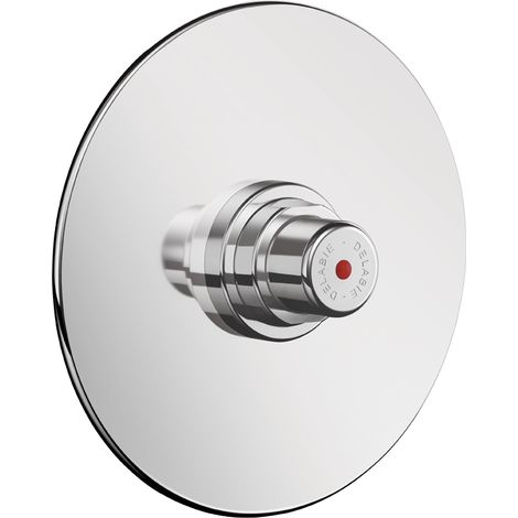 Delabie DU-Selbstschl.Vent.TEMPOSTOP G1/2 UP 30Sek,m.Ros.Edst.D130mm (1/2)
