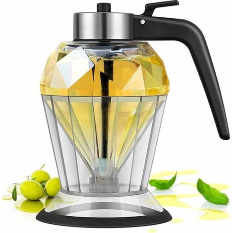 Pour les ustensiles de barbecue, distributeur d'huile d'olive, liquides dilués, distributeur de sirop sans plomb, distributeur de miel, distributeur d'huile et de vinaigre étanche, luxe (1/5)