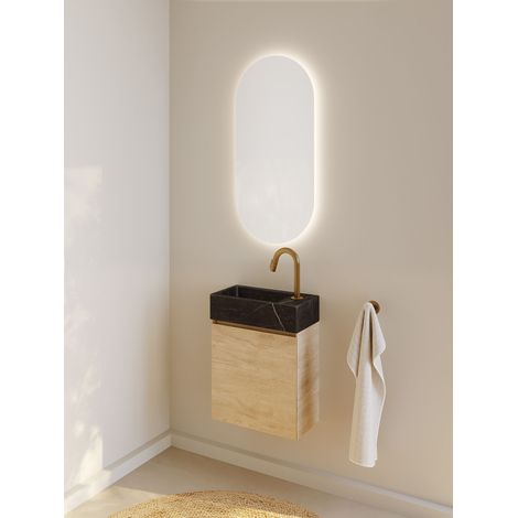 RIHO Spring Marble Tiny Wash-Set, lavabo avec meuble sous vasque, (1/2)
