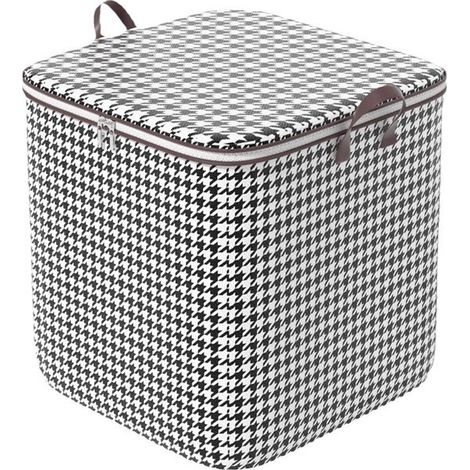Sac de rangement pour vêtements - Valise et boîte de rangement pliable - avec poignées renforcées et fermetures éclair résistantes - Coffret de rangement pour linge de lit, vêtements, couvertures et o (1/5)