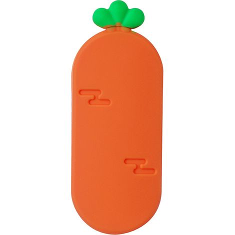 Ensemble de douche en silicone perforé en forme de radis, comprenant une ventouse, un support de fixation, une tête de lotus et une ventouse puissant (1/5)
