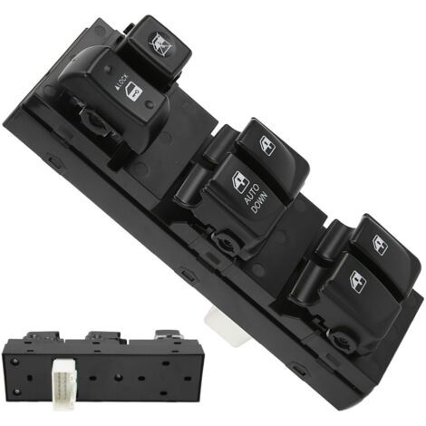 Interrupteur de commande de lève-vitre électrique de voiture 93570-2H110, remplacement pour Hyundai Elantra 2007-2010 (conduite à gauche). (1/4)