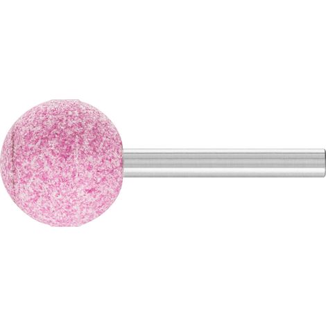 PFERD TOOLS STEEL Schleifstift Kugel Ø 25x25 mm Schaft-Ø 6 mm A60 für Stahl- und Stahlguss 10 Stk (1/4)