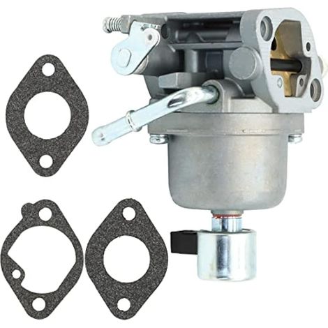 Compatible avec le carburateur 697722 adapté pour moteur 699807 401577 406577 407577 4035A7-0409 20HP Tracteur de jardin Tondeuse à gazon autoportée Remplacement Carb (1/4)