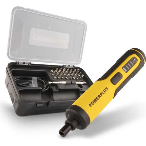 Elektrischer Schrauber Powerplus powx00420 Akku 4V 1300 mAh