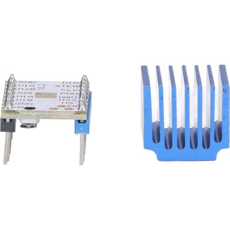 TMC2208 V1.2 Schrittmotortreiber, Kunststoff-Controllerplatine, 1,4 A, für 3D-Drucker (1/5)