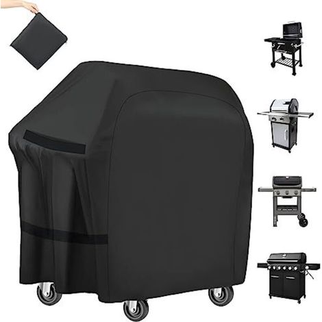 [NIE BENUTZT]Grillabdeckung für den Außenbereich, 210D Oxford, Grillabdeckung für den Außenbereich, Grillabdeckung für den Außenbereich, staubdichter Schutz, Grillschutz, Grillschutzhülle, Grillabdeck