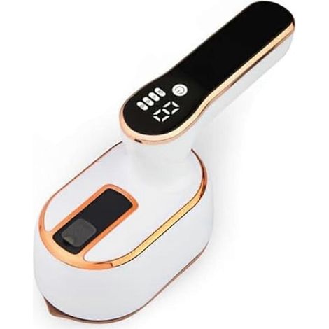 Fer à repasser vapeur de voyage 1000 W pour vêtements, mini machine à repasser vapeur LED, format compact, prise américaine. (1/5)