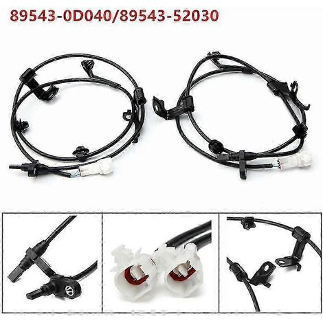 par de sensores de velocidad ABS delanteros izquierdo y derecho para Yaris 2006-2012, Xd 2008-2009 89543-52030, 89543-0d0 hwy (1/4)