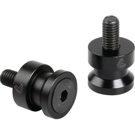 Coppia supporti cavalletto - M8x1,25 mm - Nero (1/4)