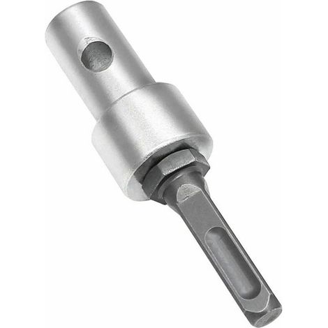 Adaptateur de foret de jardin SDS Plus vers filetage 1/2" (M13 x 15 mm) adaptateur de mandrin de perceuse sans clé tige ronde pour clé à chocs perceuse à percussion (1/2)