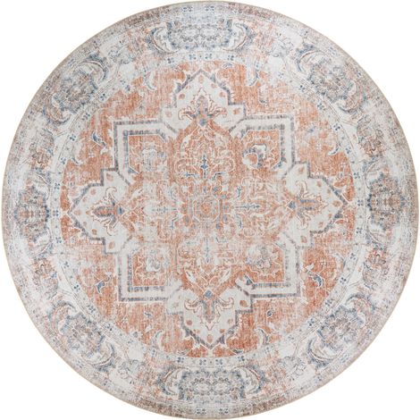Tapis Vintage de forme Ronde - 200x200cm - HAVANA VIII (1/3)