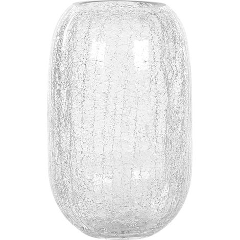 Flower Vase KYRAKALI Glass 28 cm Transparent (1/5)