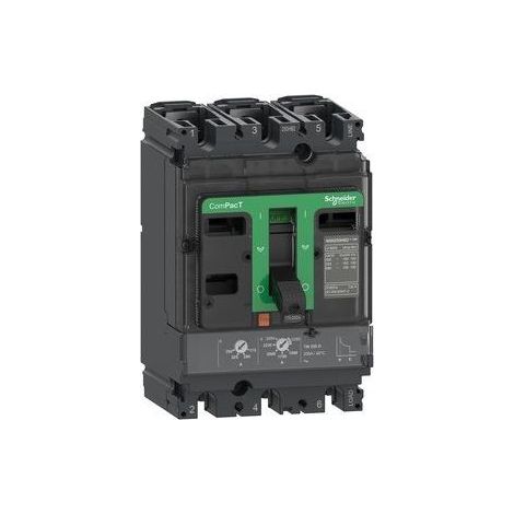 SCHNEIDER NSX250F Leistungsschalter, 36 kA, 3-polig, 200 A, Typ TMD.