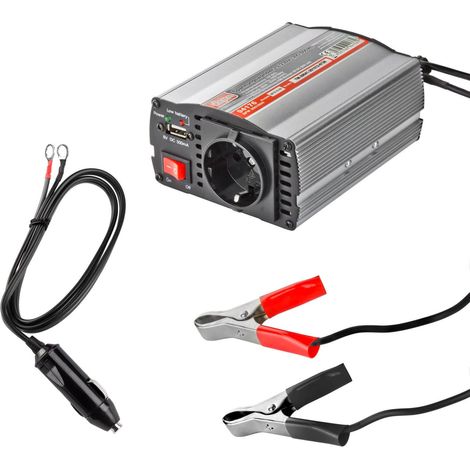 PKW Kfz Spannungswandler 12V 230V 12 Volt 300W / 600W Watt USB Wechselrichter (1/5)