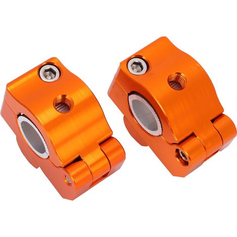 Universeller Metall-Druckverschlussgriff mit 0,4-Zoll-Expansionsloch für Motorrad- und Quad-Lenker (1/5)