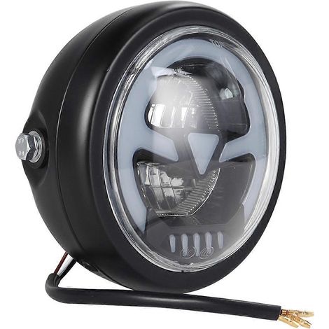 Universeller 6,3-Zoll-35-W-LED-Motorradscheinwerfer, gelbes Licht (1/5)
