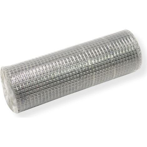 Drahtgitter Volierendraht 19mm 4eck 0.5x10 m verzinkt d=0.8 mm Drahtzaun (1/3)