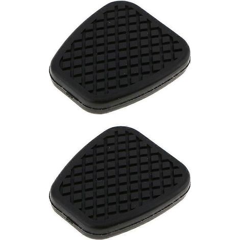 Pédale de frein et d'embrayage en caoutchouc pour véhicules à boîte manuelle, compatible Jazz, 2 pièces (1/5)