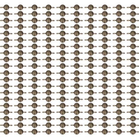 200 clous décoratifs en métal électroplaqués, sans bavure, résistants à l'usure, pour bricolage et fabrication de sacs à main SP15 004 (1/5)