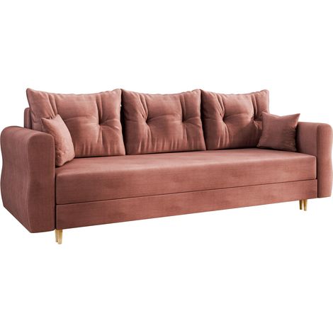 Sofá cama Veldala 101, Manila 29, Almacenaje, 0, 85x231x77cm