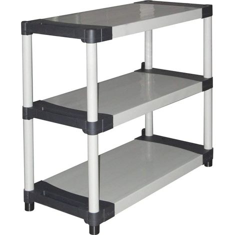 Rayonnage modulaire 3 étagères - 80 cm (1/2)