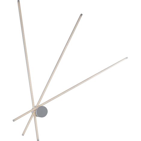 "Plafoniera LED SHANGHAI in alluminio bianco 27W 3000K (Luce calda)" (1/2)