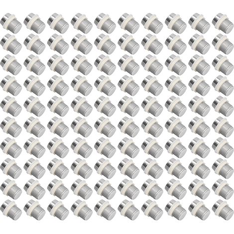 Packung mit 100 LED-Montageclips aus Kunststoff (10 mm), Paneelbefestigungen, LED-Zubehör, Montagesatz (1/5)