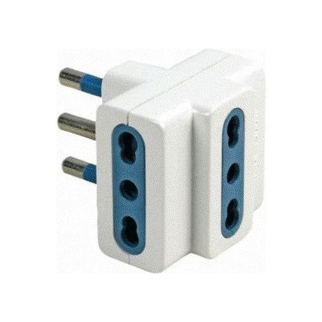Presa spina triplo adattatore 16a (1/2)