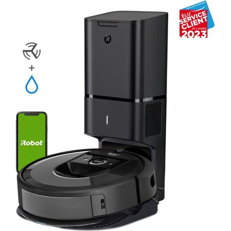 Angeschlossener staubsauger-/wischroboter - Irobot - I857840 (1/3)