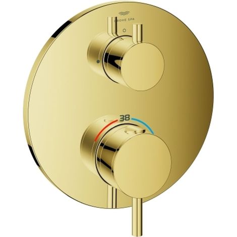 GROHE Grifo termostático de ducha Atrio 24357 FMS para 35604 cool sunrise, 24357GL0