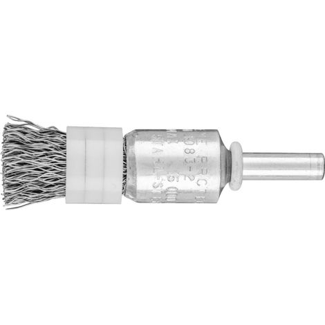 PFERD TOOLS Pinselbürste mit Stützring ungezopft PBUR Ø13 mm Schaft-Ø6 mm Stahl-Draht-Ø0,35 10 Stk (1/5)