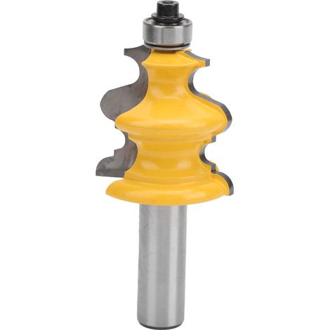 Fraise à défoncer à queue de 1/2 pouce en alliage et acier au carbone - Outils de coupe pour le bois - Fournitures pour le travail du bois (1/5)