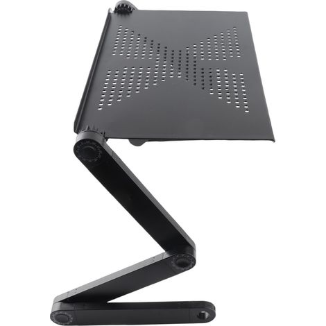 Bettschreibtisch aus Aluminiumlegierung, höhenverstellbar, tragbar, leicht, robust, faltbar, Laptoptisch für das Homeoffice (1/5)