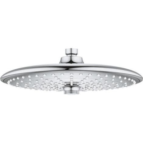 GROHE - Douche de tete Vitalio Joy 260 - 3 jets - chromé - raccords filetés 1/2 - économie d'eau (1/5)