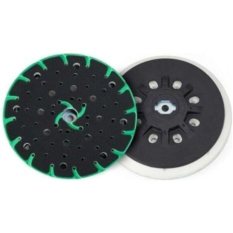 Plateau ponceuse 150 mm avec aspiration de poussière - Filetage de raccordement M8 - remplacement du festool plateau ponceuse, compatible avec le ponceuse excentrique 150mm bosch makita etc (1/5)