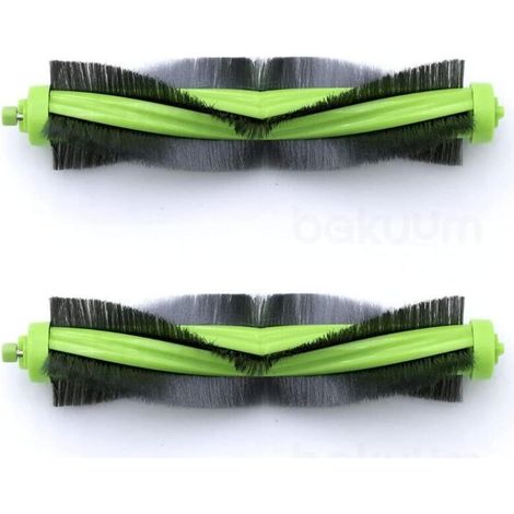 Lot de 2 rouleaux principaux, brosse centrale pour iRobot Roomba Combo R1138 / R111840 Pack pièces de rechange et accessoires pour robot aspirateur. (1/5)