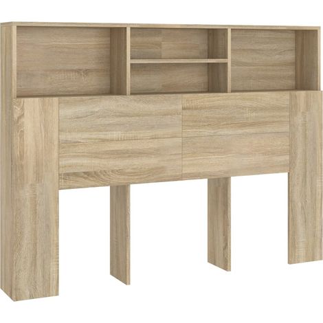 Maison Exclusive - Cabecero de cama roble Sonoma 140x19x103,5 cm