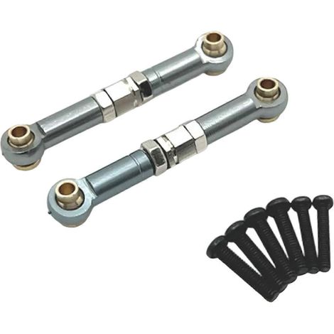 Accessoire de voiture télécommandée : biellette de direction pour modèle réduit, compatible avec les modèles à l'échelle 1/14 14209 et 14210 (version modifiée)™ (1/5)