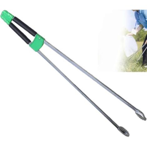 Ramasseur de Déchets Pince Préhension Ramassage Outil Ramasse Objet pour Ramasser sans Se Baisser Personne Âgée Enfant - 88 cm