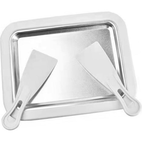 Plaque à glace frite en aluminium PP avec raclettes pour enfants