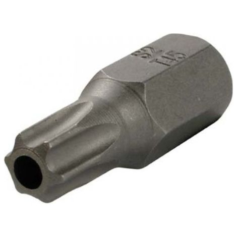 BGS Embout longueur 30 mm 10 mm (3/8") profil T (pour TX) avec perçage T45
