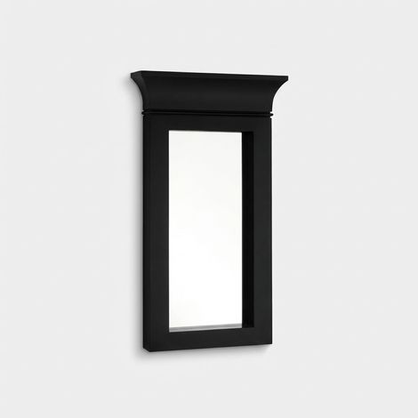 Specchio da parete rettangolare cornice legno Vertical (1/3)